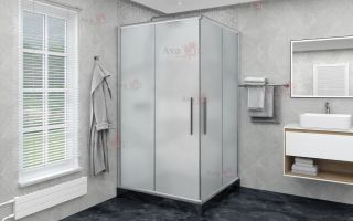 Душевой уголок AvaCan KС 100-110 MT хром